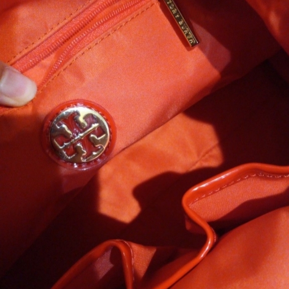Tory Burch tote orange - Picture 9 of 15